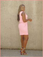 Load image into Gallery viewer, Sleeveless Romper with Pockets | Bright Pink