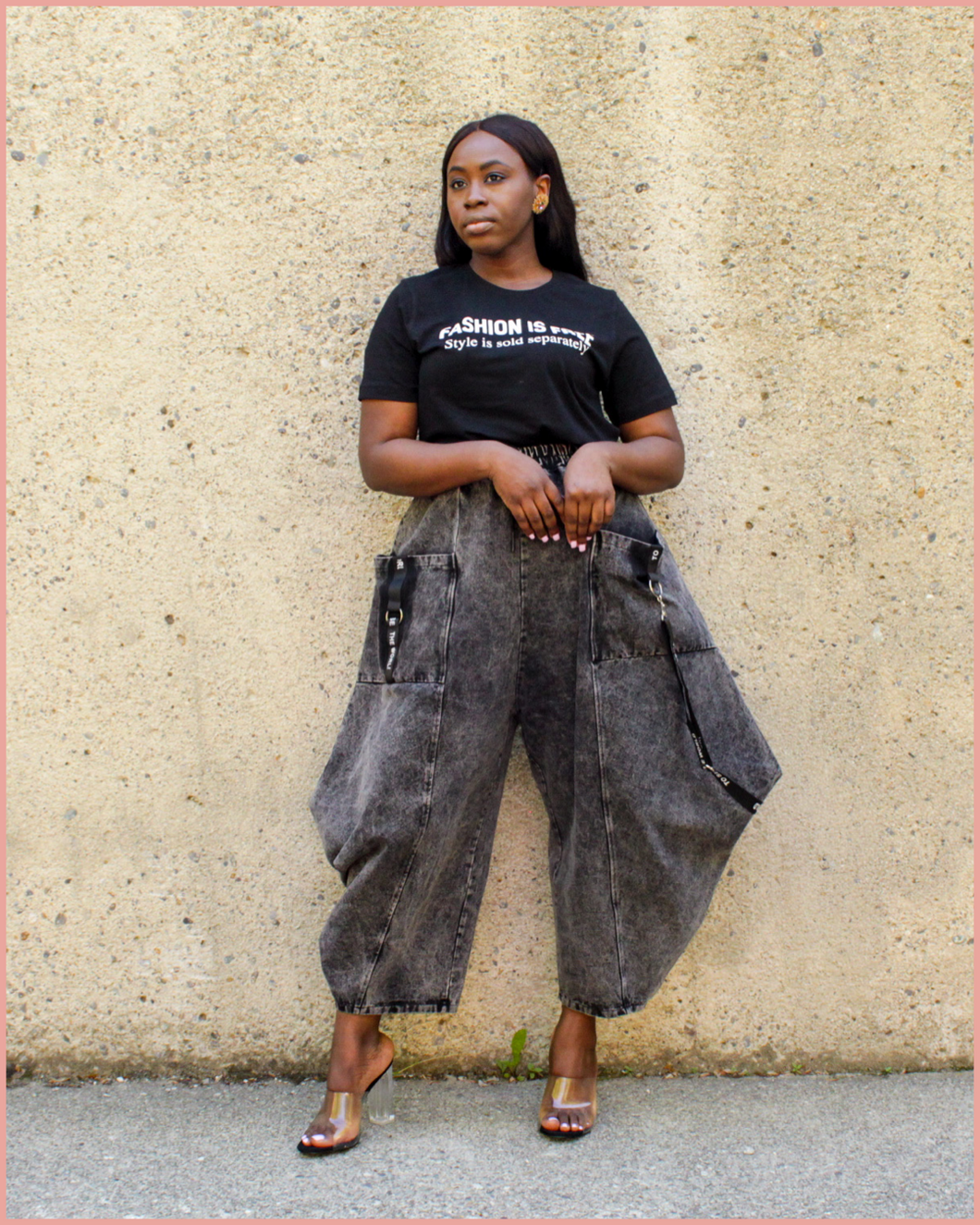 Charcoal Denim Dream Pants