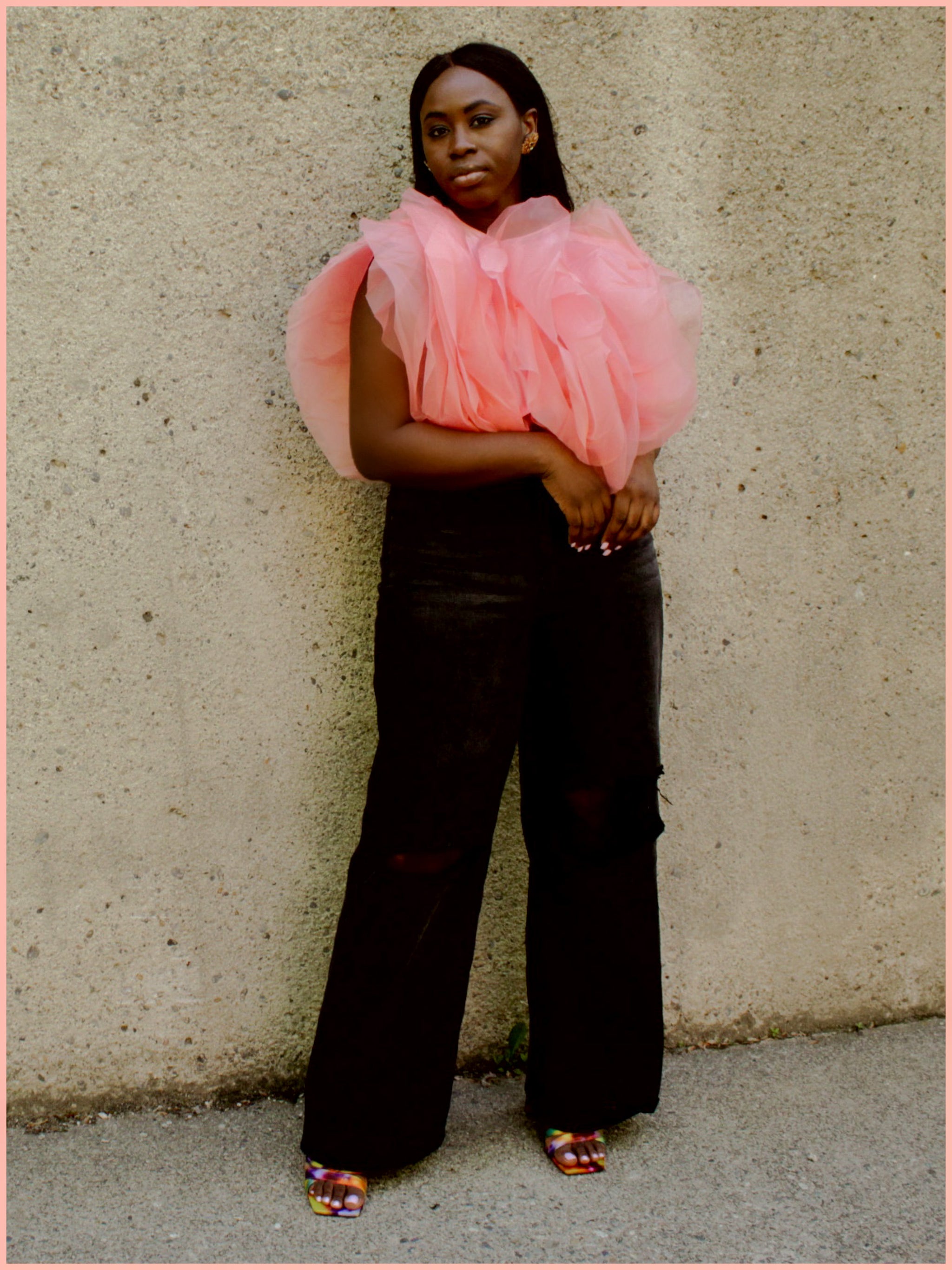 【THE TOE】ANTHURIUM TULLE TOPS THE TOÉ the toe ANTHURIUM TULLE TOPS Anthurium Tulle Tops – THE TOÉ