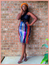 Load image into Gallery viewer, The Multi-Colored Sequin Skirt
