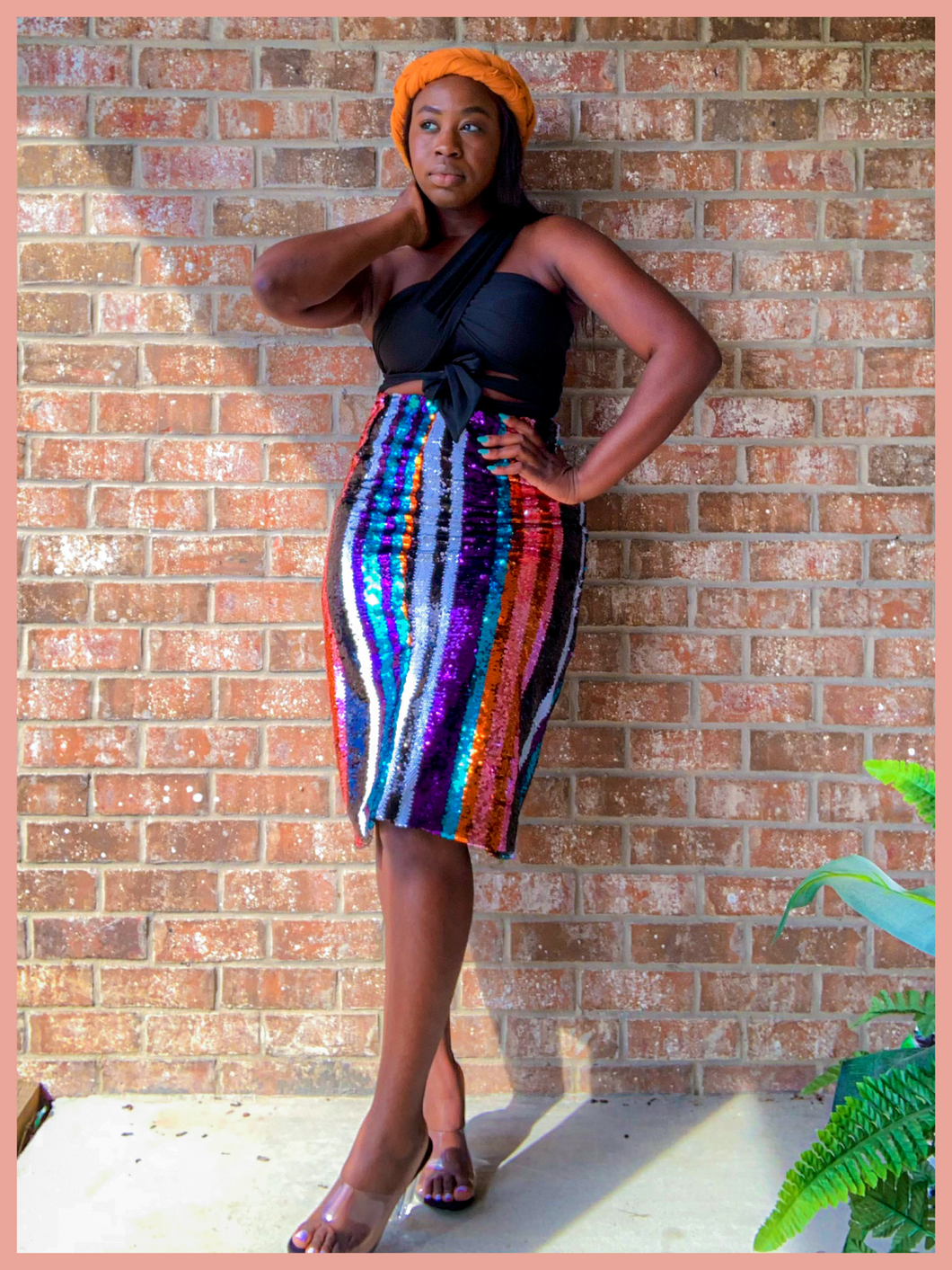The Multi-Colored Sequin Skirt